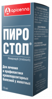 Препарат от кровепаразитарных заболеваний для собак Apicenna Пиро-стоп 10 мл
