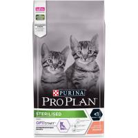 Сухой корм для стерилизованных котят Pro Plan Sterilised OptiStart с лососем 1,5 кг