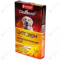 Капли дерматологические для собак до 10-30 кг CitoDerm