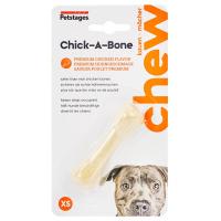 Игрушка для собак Petstages Chick-A-Bone косточка c ароматом курицы, очень маленькая 8 см