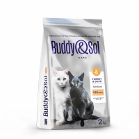 B&S CARE STERILIZED Сухой корм д/кошек стерил (индейка/утка) 2кг, BS115