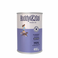 B&S PREMIUM  Влажный корм д/собак всех пород (индейка с яблоком), 410г, BS452