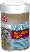 Мультивитамины для щенков 8в1 Excel Multi Vitamin 100 табл.